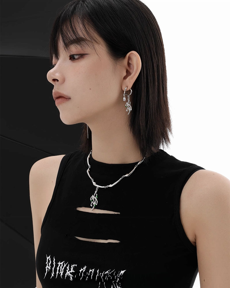 【SUMIYAKI】Oracle Thunderstruck Earrings pg1344