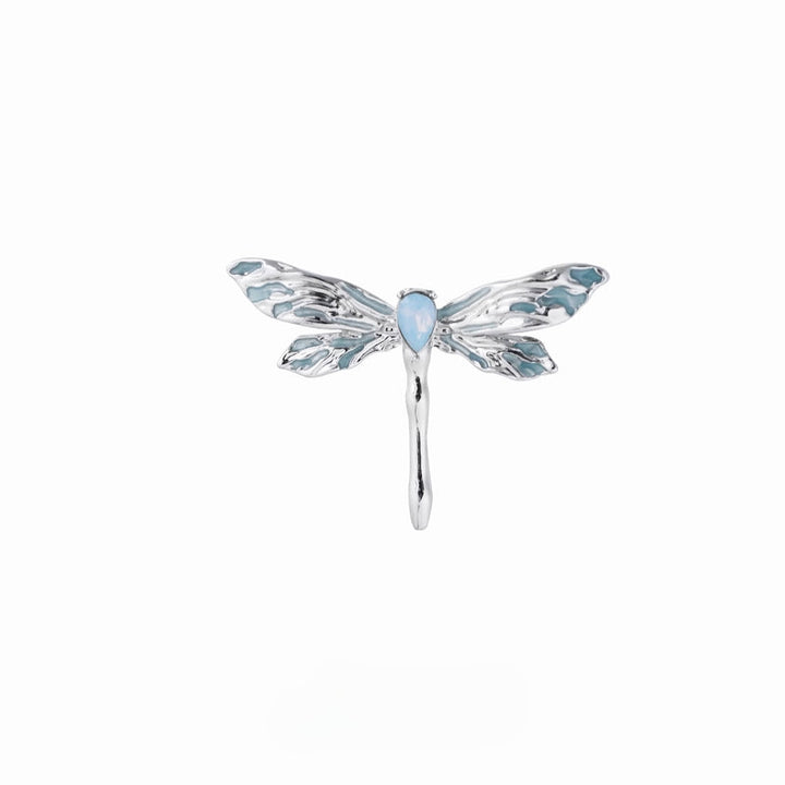 【1ST XULIE】Dragonfly Light Blue Brooche pg627