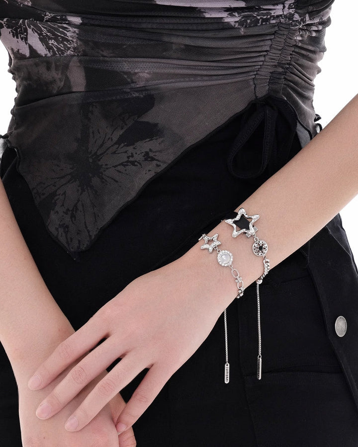 【SUMIYAKI】Retro Star Bracelet pg1489