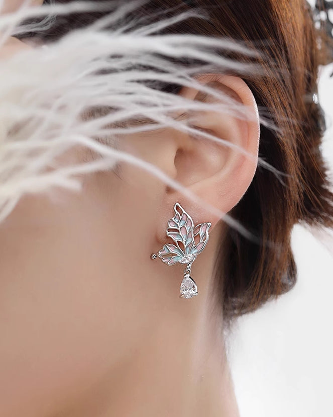 Gradient Butterfly Earrings