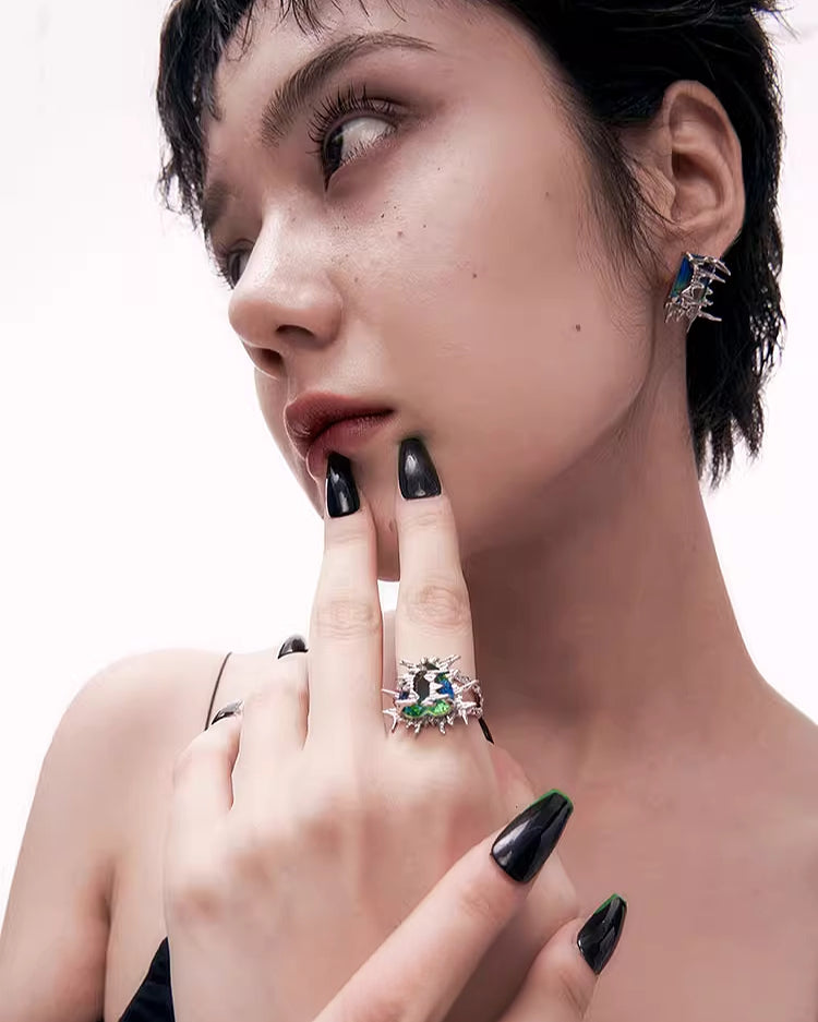 [OCTO VITA] Dark Erosion Rheology Ring pg533