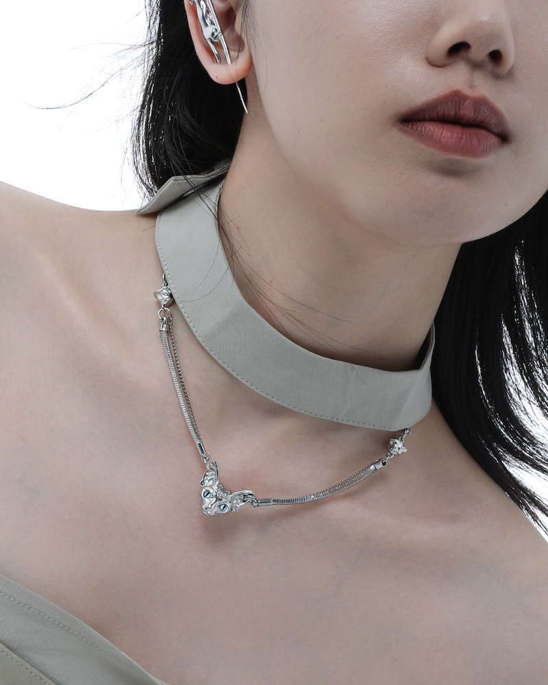 [1ST XULIE]Peek Into The Cat Necklace01 pg1348