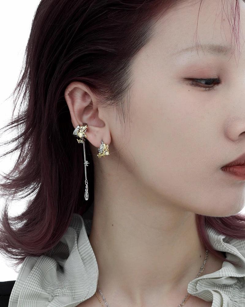 【1ST XULIE】Wings Swan Earrings pg2018