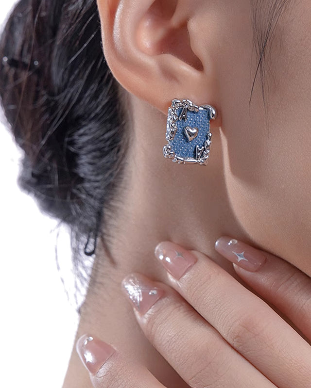 【MASW】Fairy Tale Apocalypse Blue Earrings pg721