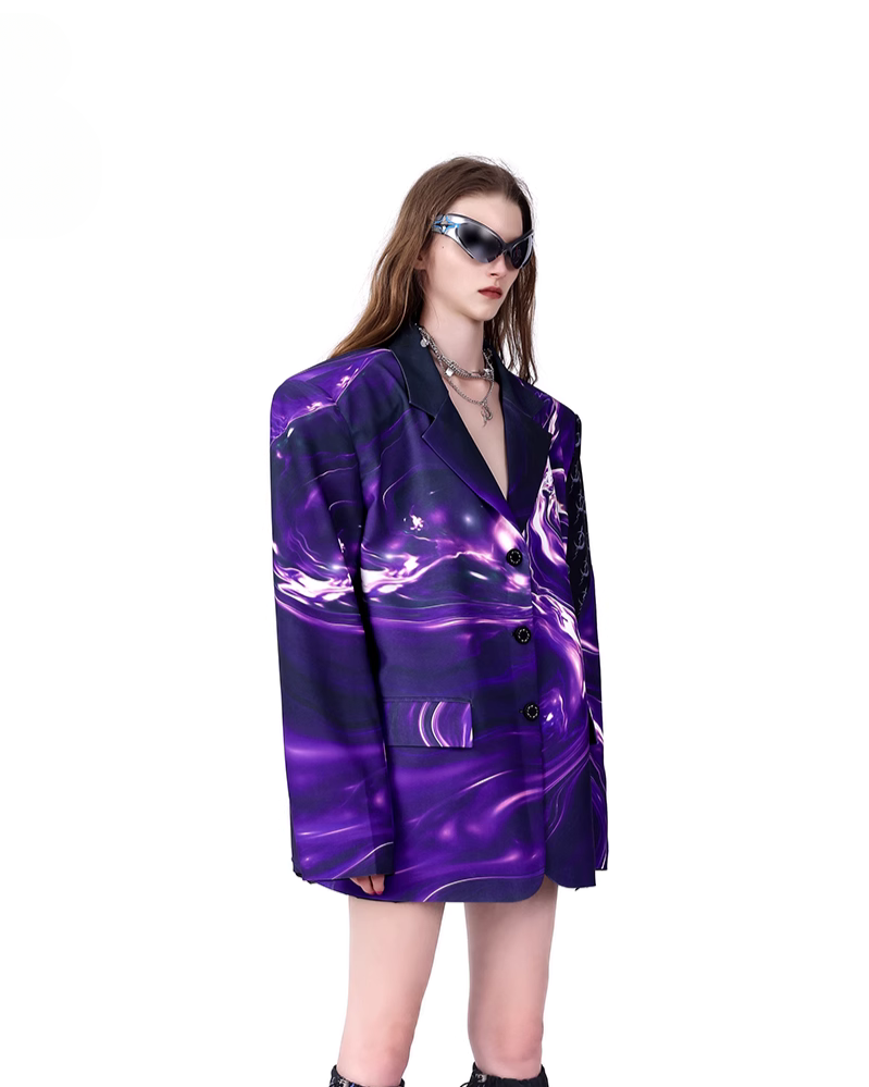 [PINKSPINK] Universe Electric Moon Necklace pg1935