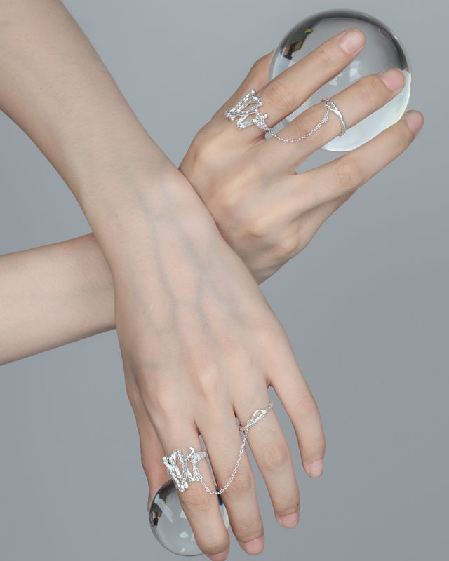 【1ST XULIE】Bone Chain Ring pg234