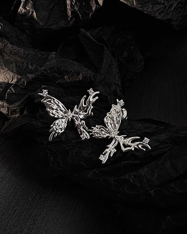 【Insomnia Artist】Butterfly Star Earrings pg353