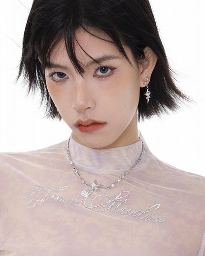 [SUMIYAKI] Star Twine Tree Earrings pg1765