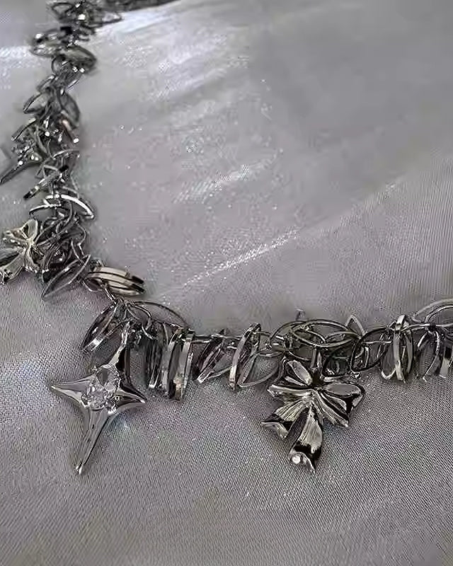 [Insomnia Artist] Star Bow Necklace pg1709