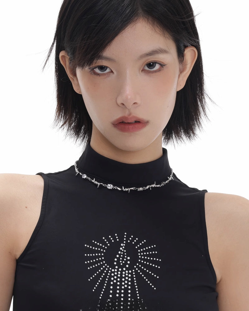 [SUMIYAKI] Thorn Winding Necklace pg1892