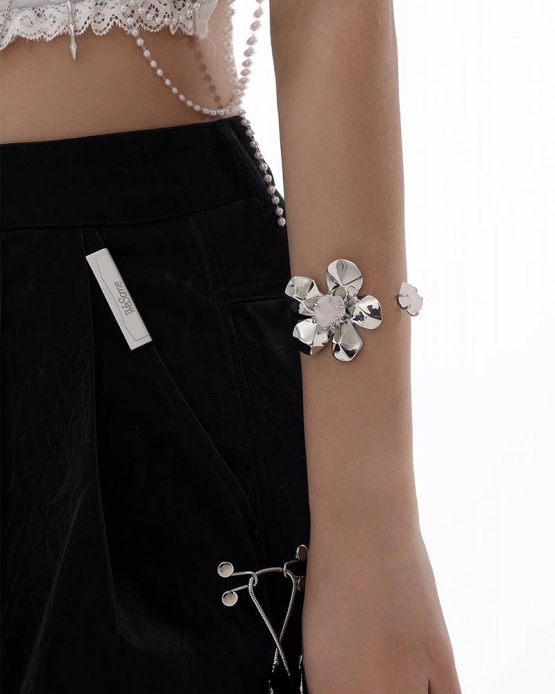 [SUMIYAKI] Ice Crystal Flower Bracelet pg998