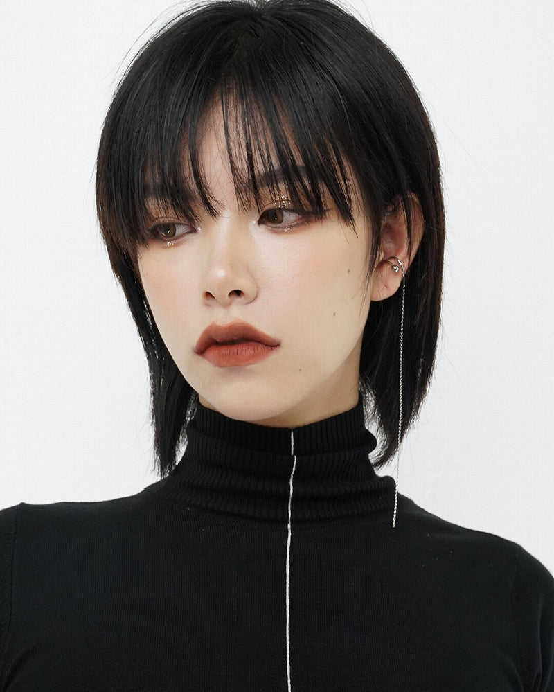 [SUMIYAKI] Long Ear Hanging Tassel Cuff pg1101
