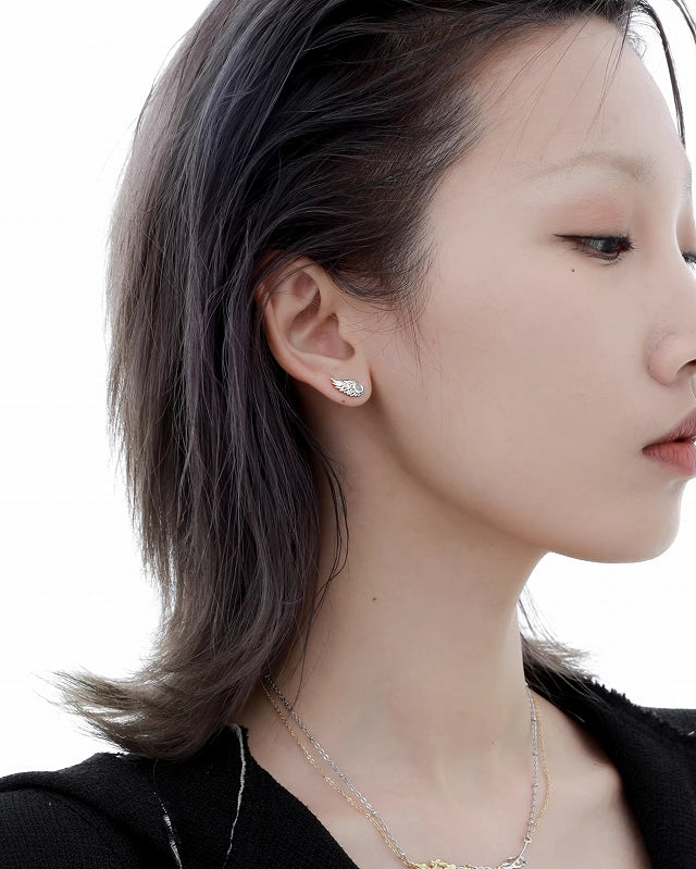 【1ST XULIE】Wing Swan Earrings01 pg2012