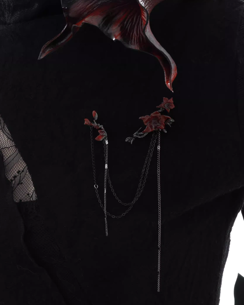 Mandala Tassel Brooch