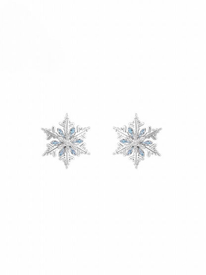 Snowflake Earrings &amp; Clip-on Earrings