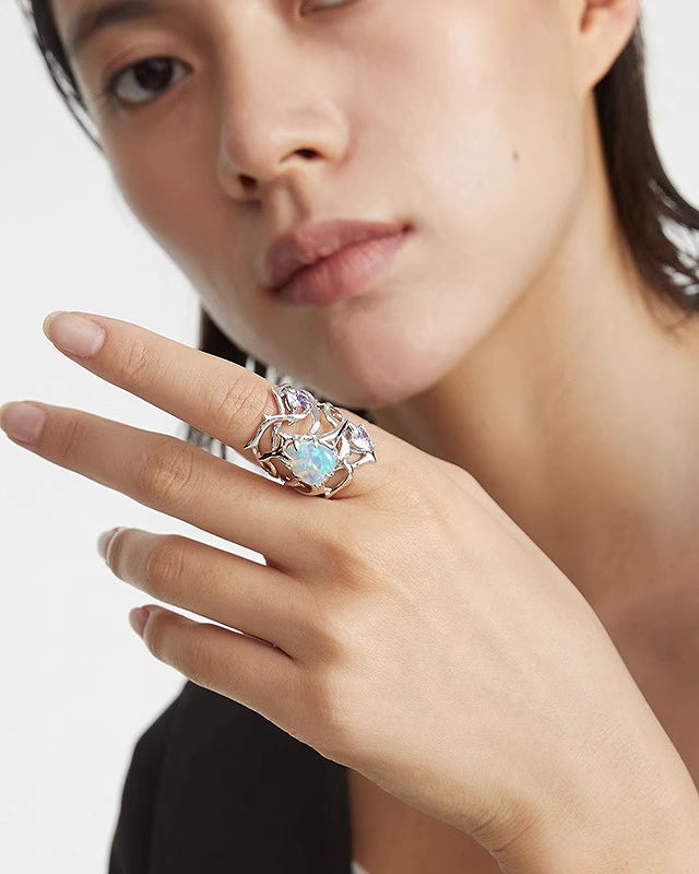 [Hard Candy] The Dark Side Of The Rose Heart Ring pg1852