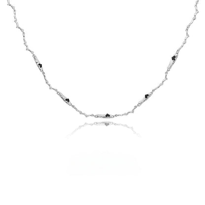 [FAITMAIN] Dark Chapter Geometric Necklace pg525