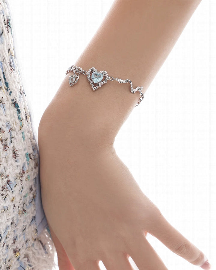 【SUMIYAKI】Bundle Of Hearts Bracelet pg242