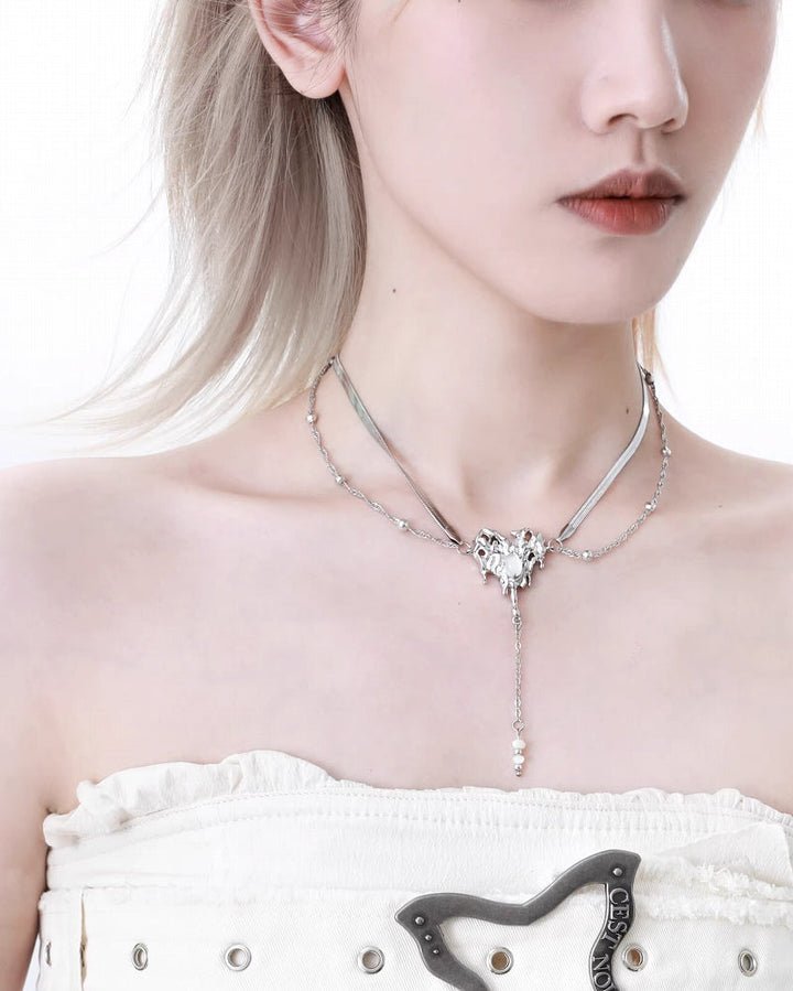 【1ST XULIE】In the Name of Love Tassel Necklace pg1015