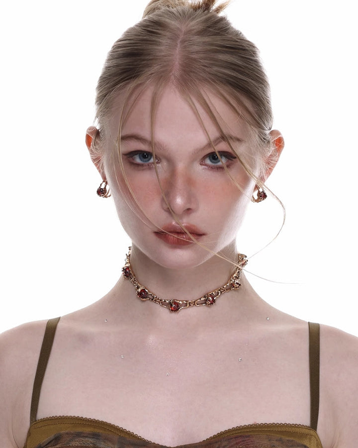 【SUMIYAKI】Relaxation Dune Choker pg1460