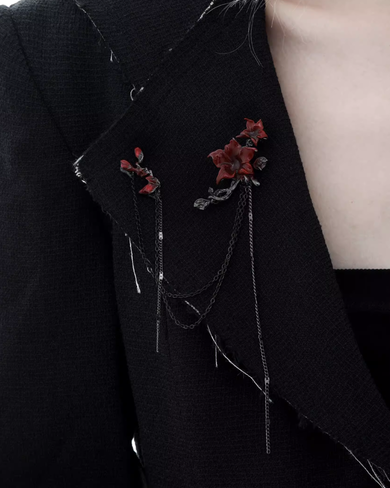 Mandala Tassel Brooch