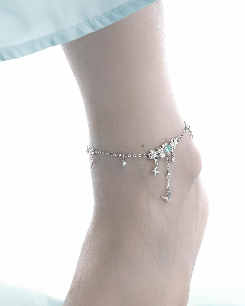 【1ST XULIE】Fog Butterfly Forest Anklet pg780