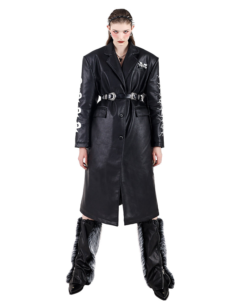 [PINKSPINK] Metal Buckle Leather Belt pg1204