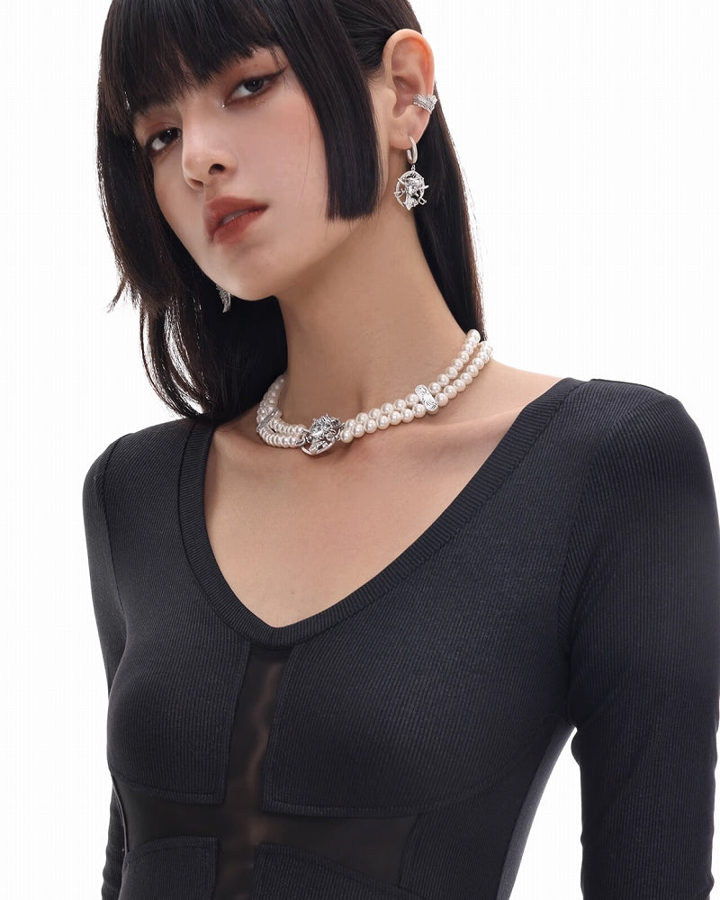 [SUMIYAKI]Medusa Sword Necklace pg1184