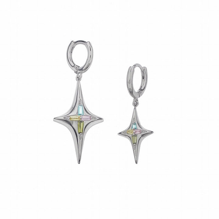 【SUMIYAKI】Astral Starburst Colored Earrings pg70