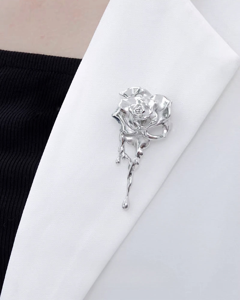 【1ST XULIE】Forbidden Rose Brooch & Waist Button pg802