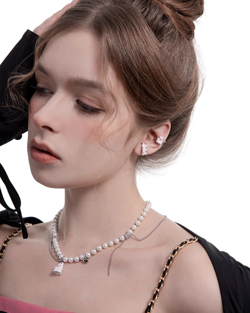 [MASW] Carnival Ghost Mini Bat Cuffs pg388