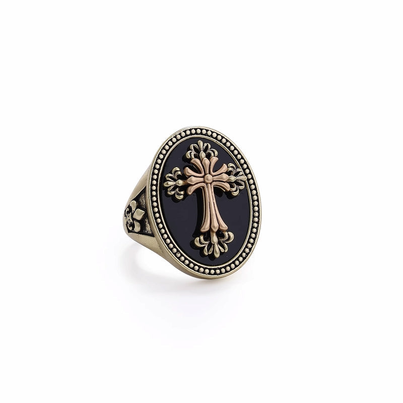 [SUMIYAKI] Retro Cross Ring pg1473