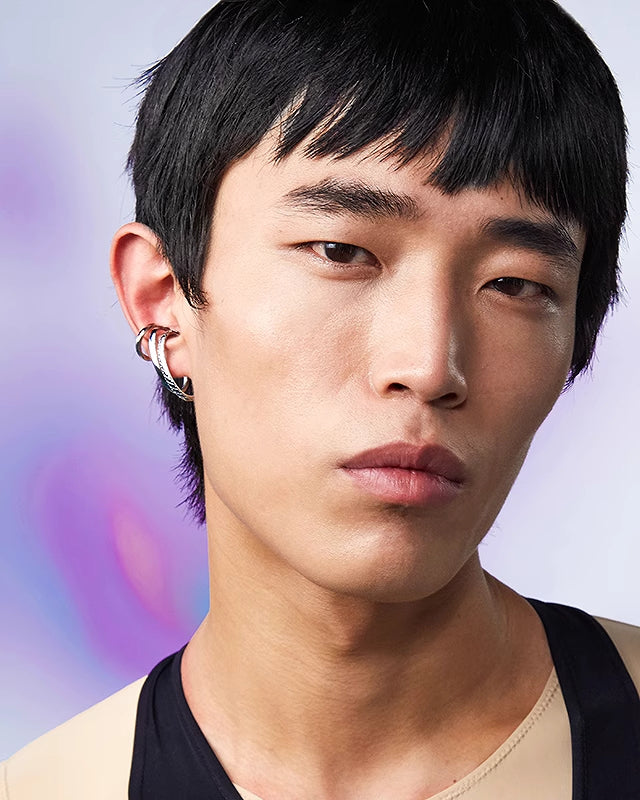 [BLACKHEAD]Neon Jungle Snake Pattern Cuff pg1259