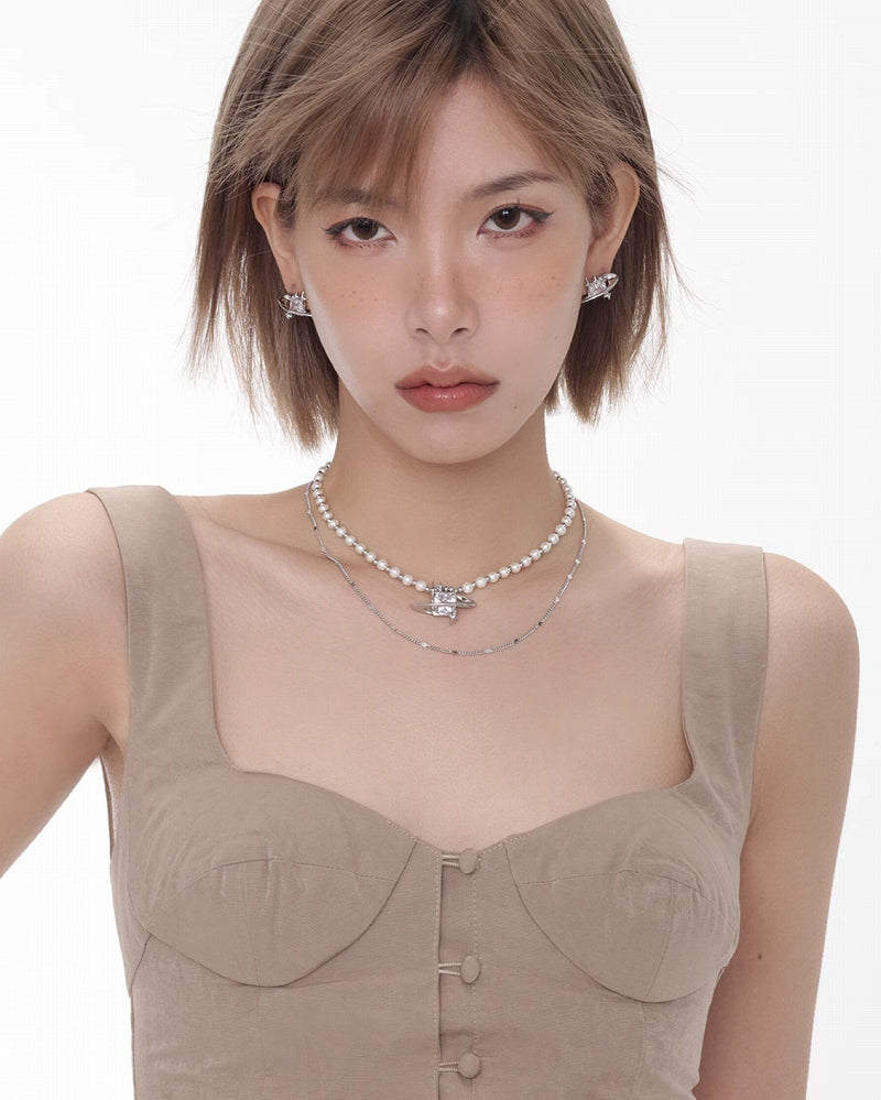 [SUMIYAKI] Starry Galaxy Earrings pg1779