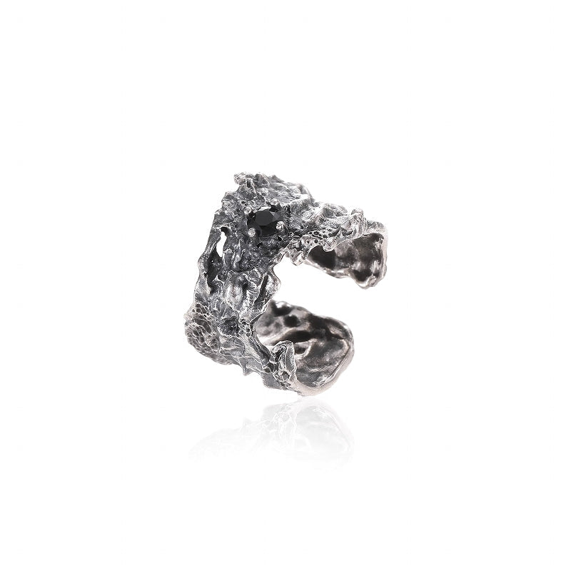 [FAITMAIN] Lunar Eclipse Dark Vintage Ring pg1142