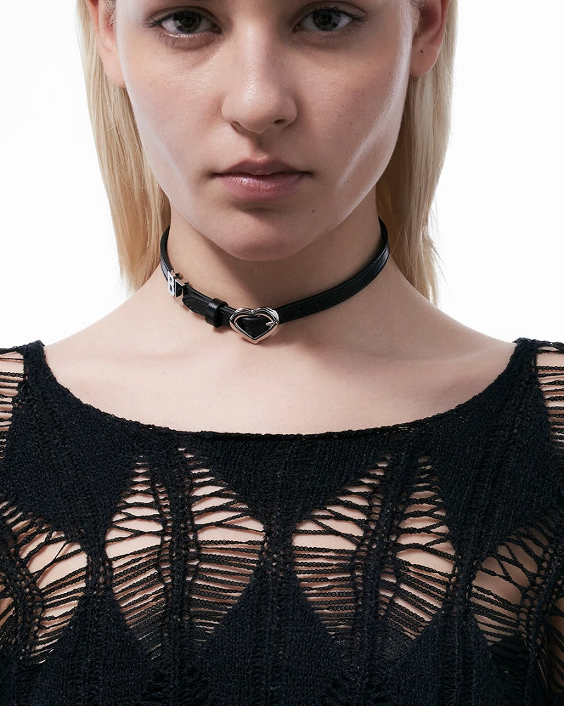 [BLACKHEAD]B Label Love Leather Bracelet & Choker pg88