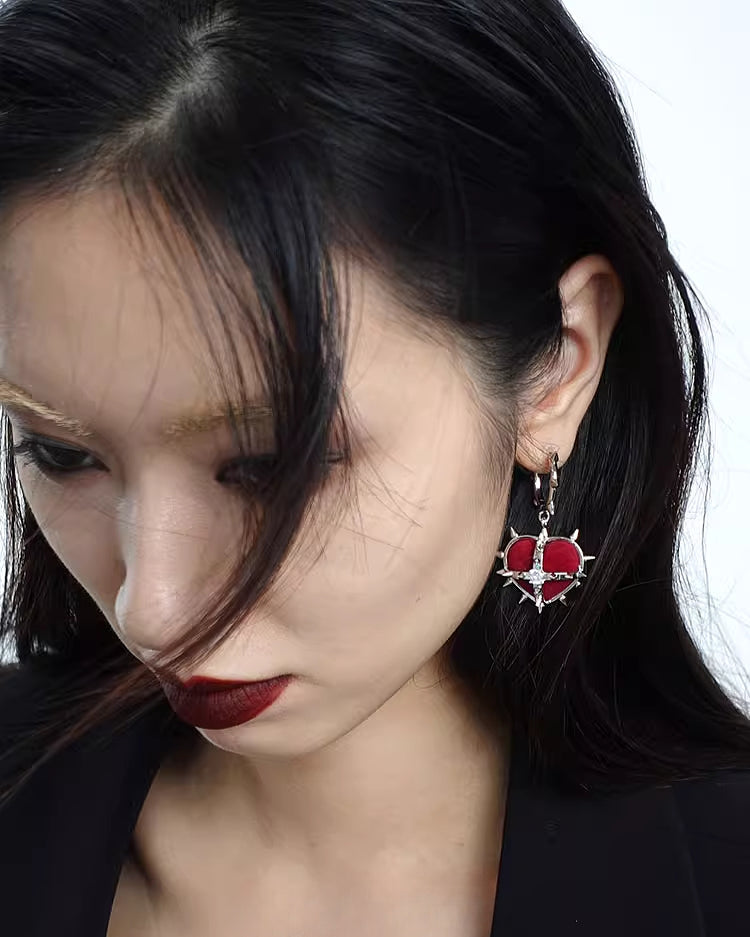 [OCTO VITA] Evil Girl Crazy Flower Earrings01 pg698