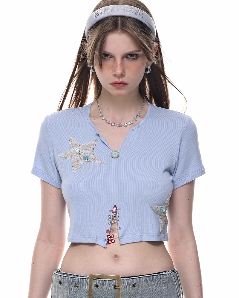 [SUMIYAKI] Jellybean Purple Blue Dopamine Necklace pg1034