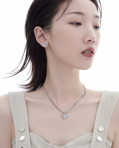 [1ST XULIE] Contract Removable Double Layer Necklace pg446