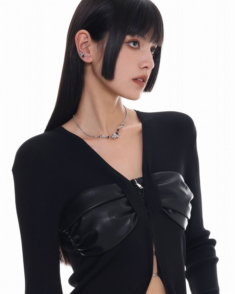 【SUMIYAKI】Meteor Black Earrings pg1214