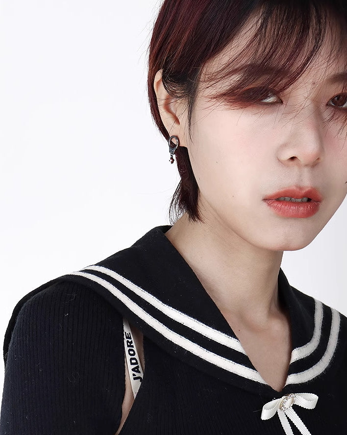 [Esak∞chi] Handcuff Vintage Earrings pg969