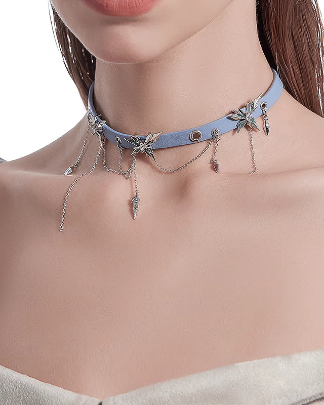 【MASW】Ice Age Star Tassel Choker pg993