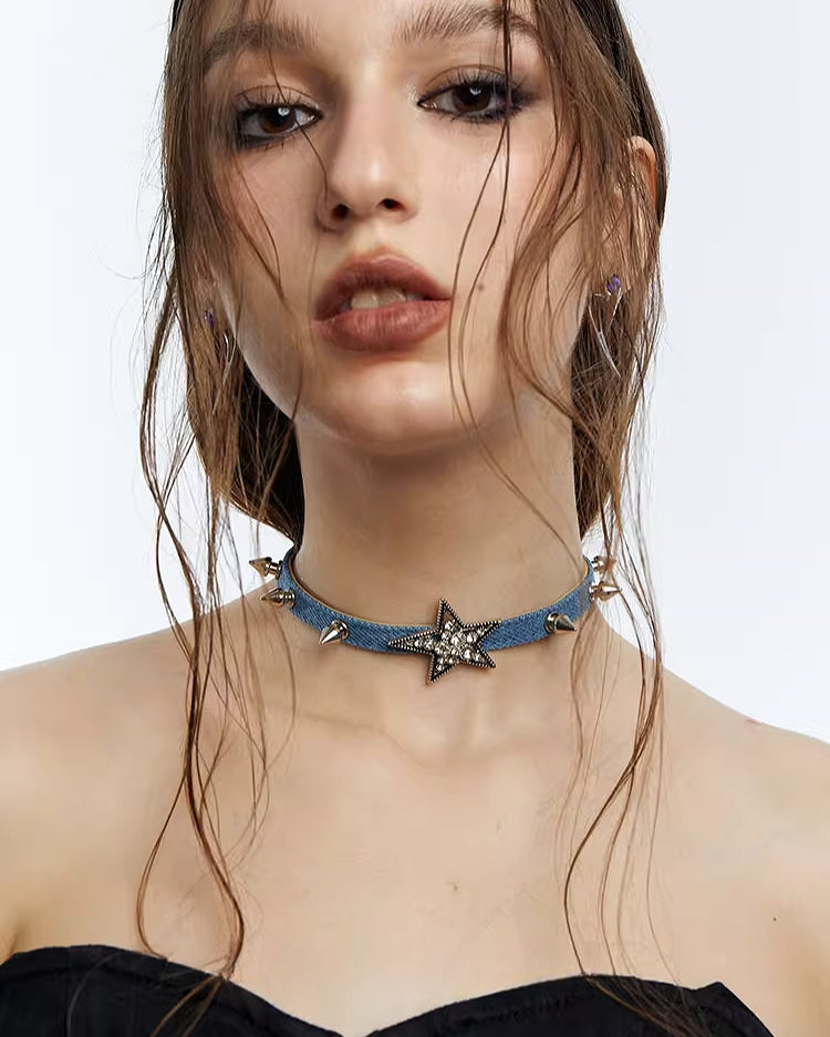 [OCTO VITA] Spicy Girl Dopamine Star Choker pg1670