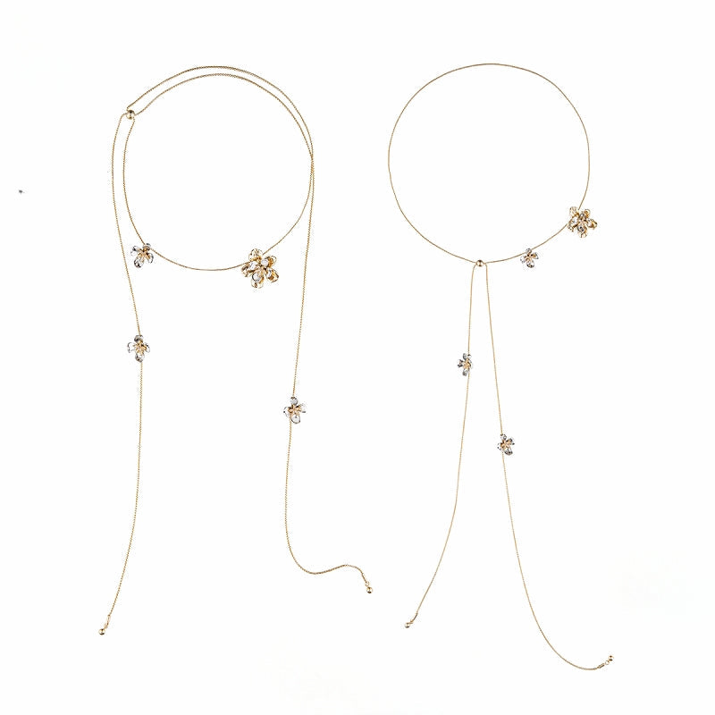 [SUMIYAKI] Vintage Flower Necklace pg1945