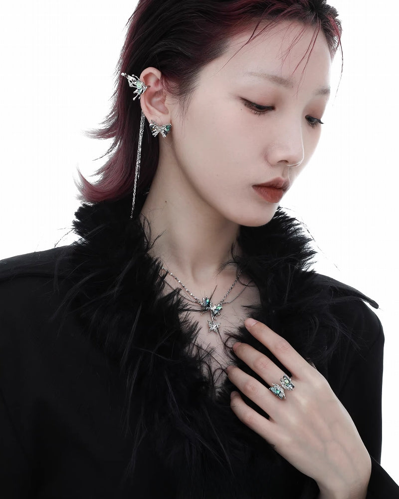 [1ST XULIE] Butterfly Island Tassel Cuffs pg334