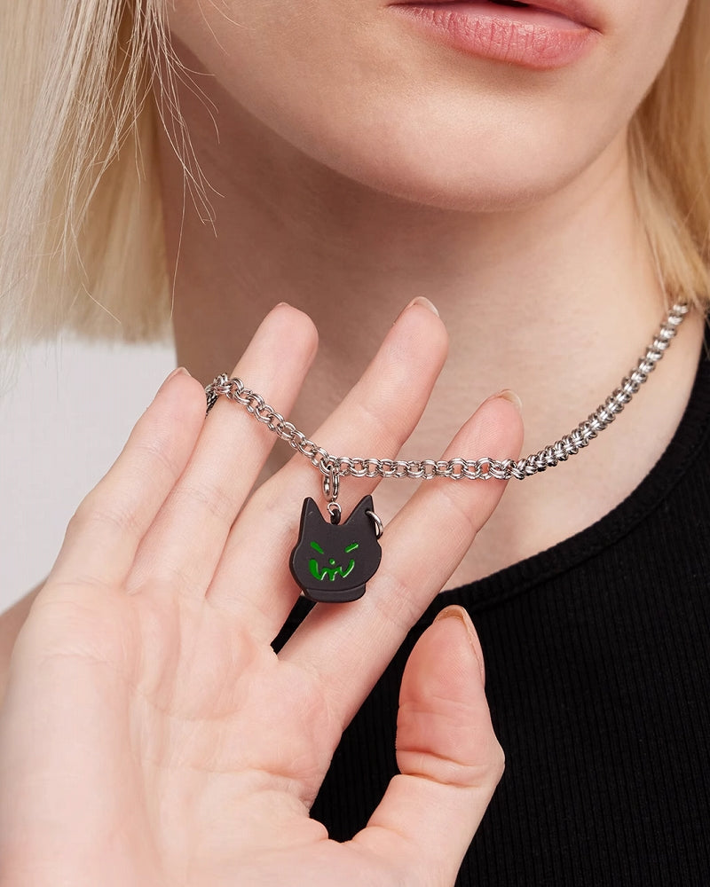 [BLACKHEAD]Black Gloves Cat Necklace pg169