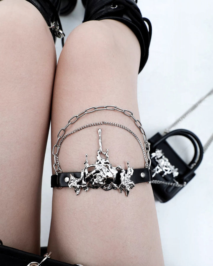 【1ST XULIE】Forbidden Rose Leg Chain pg818