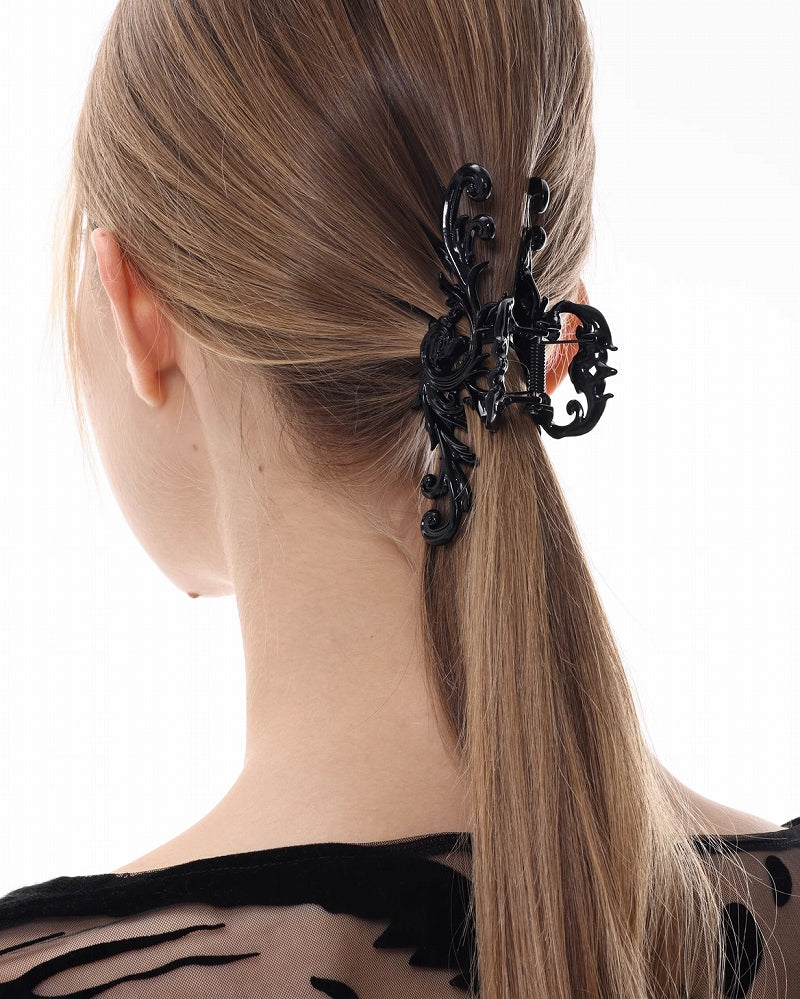 [SUMIYAKI] Vintage Carved Shark Hair Clip pg1941