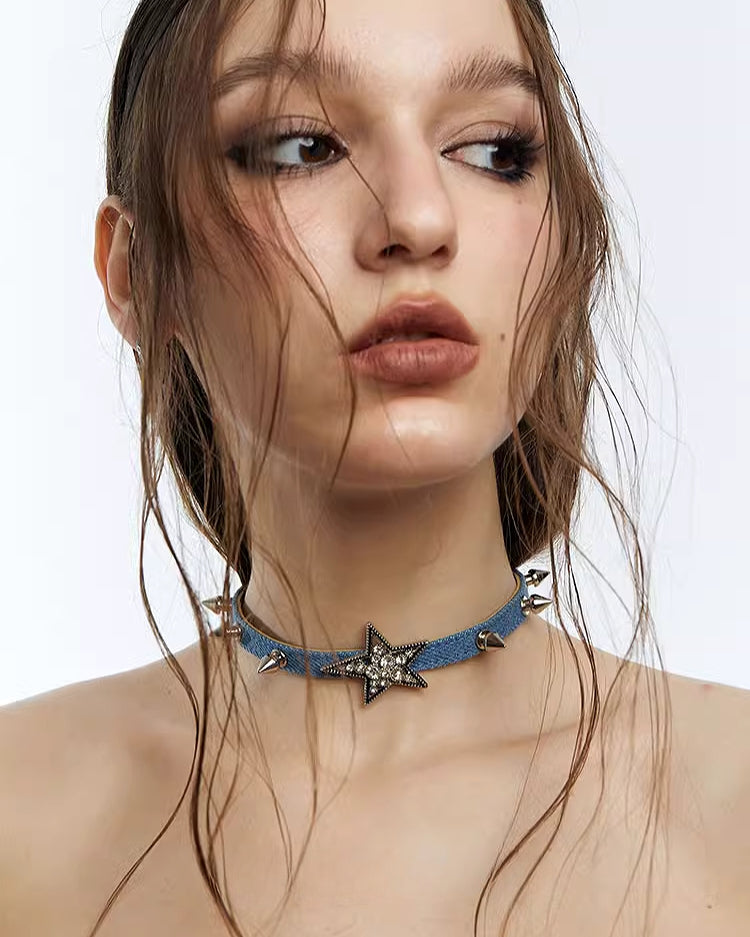 [OCTO VITA] Spicy Girl Dopamine Star Choker pg1670