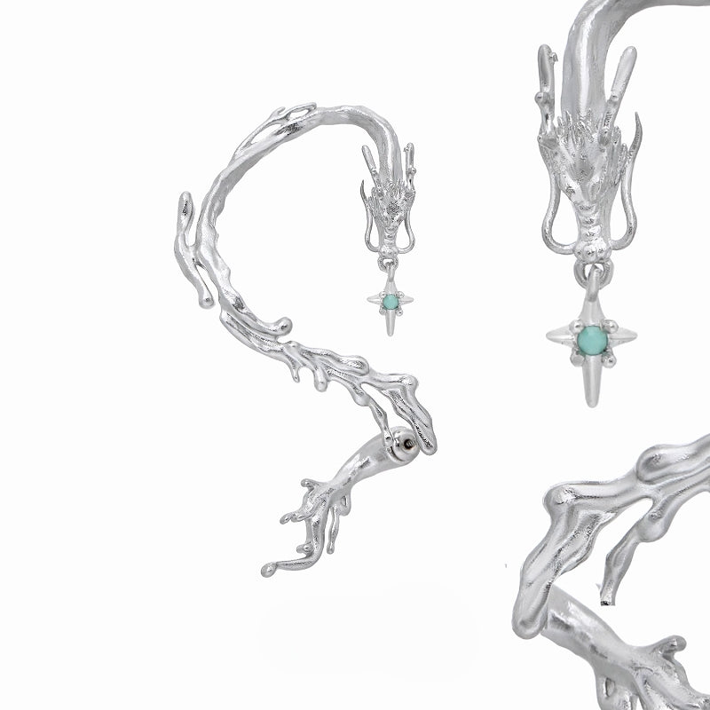 [1ST XULIE] Wandering Dragon Earring pg1957